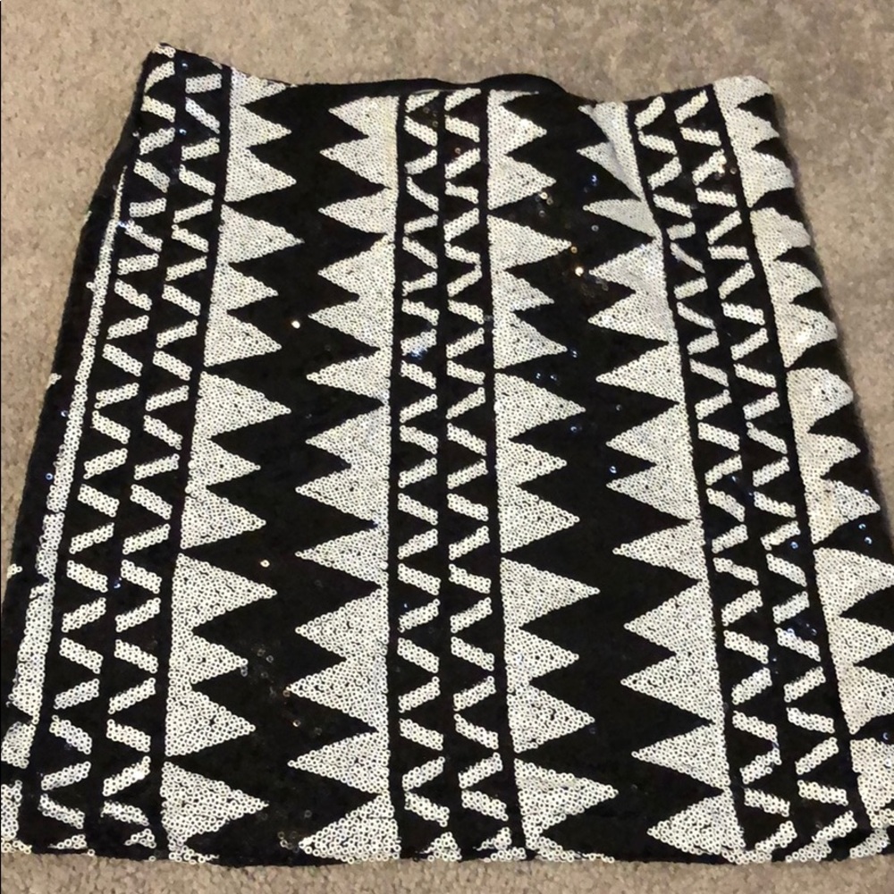 Charlotte Russe sequined skirt